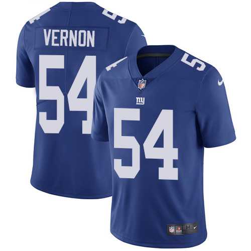 Nike New York Giants #54 Olivier Vernon Royal Blue Team Color NFL Vapor Untouchable Limited Jersey,We sell and wholesale Nike New York Giants #54 Olivier Vernon Royal Blue Team Color NFL Vapor Untouchable Limited Jersey on line form chian!